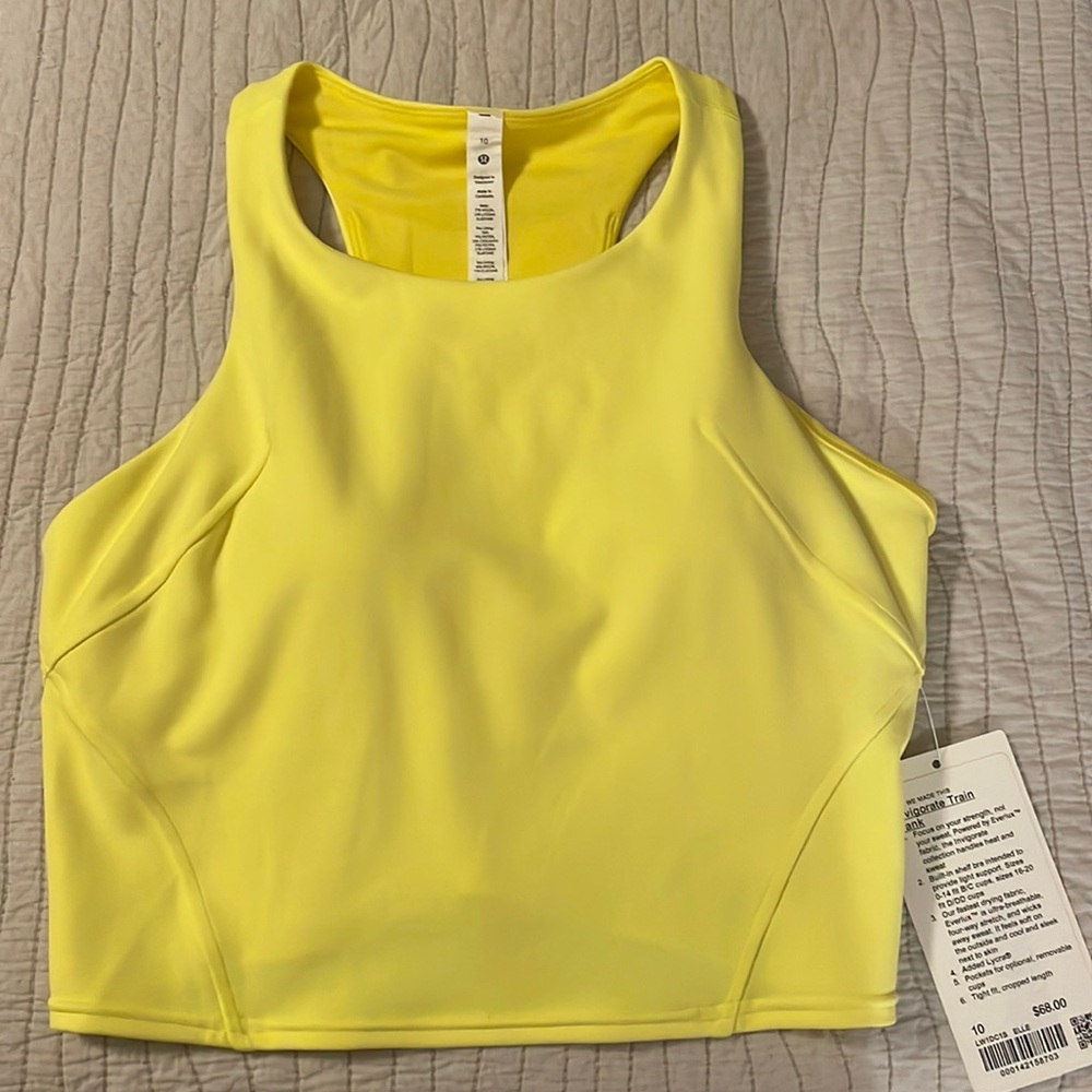 NWT Lululemon Invigorate Train Tank